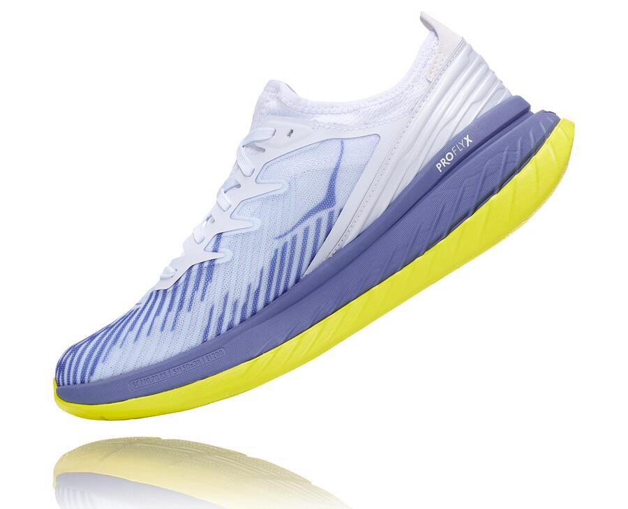 Hoka One One Løbesko Herre - Carbon X-Spe - Hvide/Blå - 875096IOL